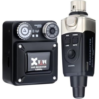 Xvive U45 Wireless IN Ear System Black Xvive U45 Wireless IN Ear System Black