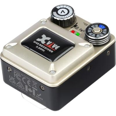 Xvive U45R Sistema de monitor de oído inalámbrico de 5,84 GHz Solo receptor Xvive U45R Sistema de monitor de oído inalámbrico de 5,84 GHz Solo receptor