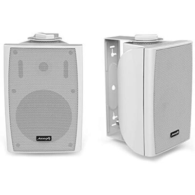 Audibax Elipse 5 Altavoces Blancos 30W HiFi Pared Audibax Elipse 5 Altavoces Blancos 30W HiFi Pared