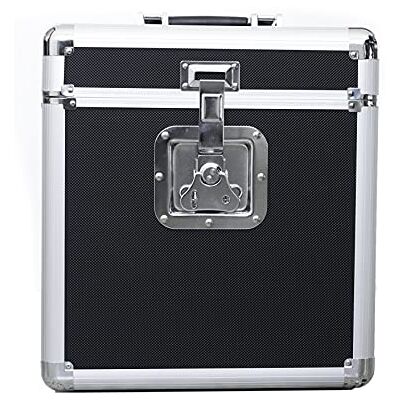 Rock on Wall AR00282 Flight Case, 25 LP, Negro Rock on Wall AR00282 Flight Case, 25 LP, Negro