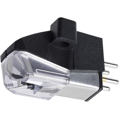 Technica Cápsula estéreo de doble imán móvil para DJ Negro Technica Cápsula estéreo de doble imán móvil para DJ Negro