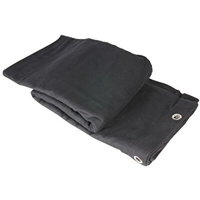 Adam Hall Accessories 0152 X 63 Tela B1 nero con ojales brunito 6 x 3 m Adam Hall Accessories 0152 X 63 Tela B1 nero con ojales brunito 6 x 3 m