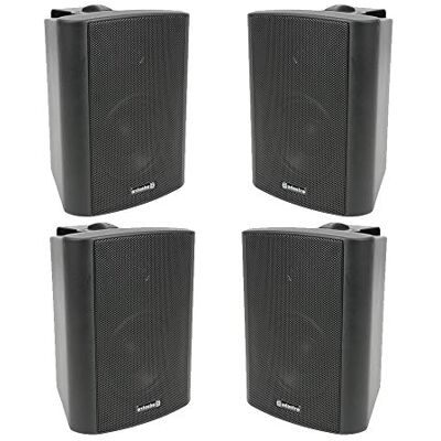 Adastra BC4V-B Altavoces para interiores (4 unidades, 100 V, sistema PA), color negro Adastra BC4V-B Altavoces para interiores (4 unidades, 100 V, sistema PA), color negro
