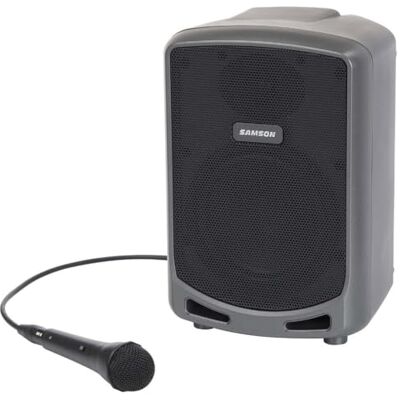 Samson Expedition Express+ Sonido portátil (75 W, Bluetooth, con micrófono con Cable Samson Expedition Express+ Sonido portátil (75 W, Bluetooth, con micrófono con Cable