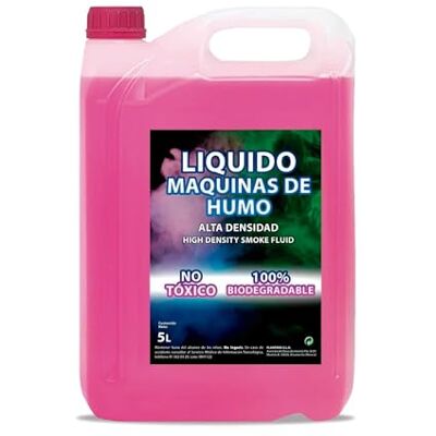 PLANTAWA Líquido para Máquina de Humo Alta Densidad 5 litros Líquido Maquina de Humo para Halloween y Fiestas 100% Natural, Biodegradable, No Irrita Vias Respiratorias, Sin Quimicos Peligrosos PLANTAWA Líquido para Máquina de Humo Alta Densidad 5 litros Líquido Maquina de Humo para Halloween y Fiestas 100% Natural, Biodegradable, No Irrita Vias Respiratorias, Sin Quimicos Peligrosos