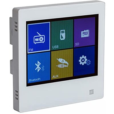 Audiophony Amplificador DE Pared TACTIL 2 X 10W WALLAMPtouch Audiophony Amplificador DE Pared TACTIL 2 X 10W WALLAMPtouch