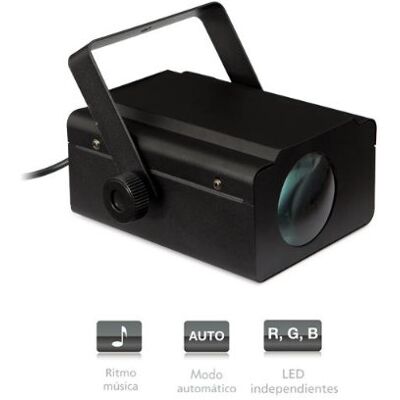 FONESTAR EFECTO LED LED-PROJECT40 18X5MM RGB FONESTAR EFECTO LED LED-PROJECT40 18X5MM RGB