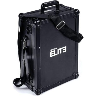 Reloop Premium Battle Mixer Case Construcción de madera y aluminio muy robusta y artesanal, Transporte cómodo gracias al asa y a la correa adicional para el hombro Reloop Premium Battle Mixer Case Construcción de madera y aluminio muy robusta y artesanal, Transporte cómodo gracias al asa y a la correa adicional para el hombro