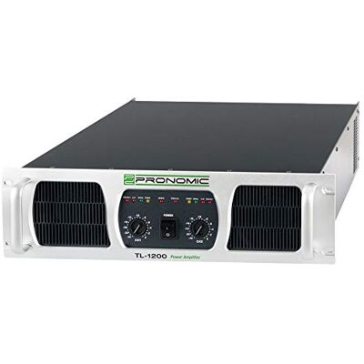 Pronomic Etapa de Potencia 2x 2400 Vatios, 4:1: <0, 44V/ 1 Potencia de salida (8 Ohm): 2x 1200 vatios RMS, Potencia de salida (4 Ohm): 2x 1900 vatios RMS, 4:1: <0, Modo Ground/ Lift Pronomic Etapa de Potencia 2x 2400 Vatios, 4:1: <0, 44V/ 1 Potencia de salida (8 Ohm): 2x 1200 vatios RMS, Potencia de salida (4 Ohm): 2x 1900 vatios RMS, 4:1: <0, Modo Ground/ Lift
