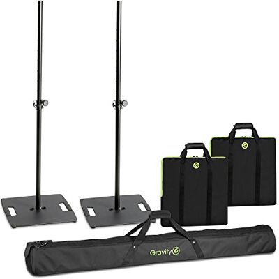 Gravity 2 soportes de iluminación resistentes de Inc. Bolsas de transporte para bastones y bases Gravity 2 soportes de iluminación resistentes de Inc. Bolsas de transporte para bastones y bases