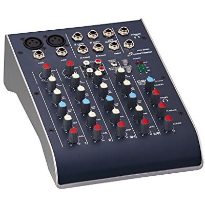 Studiomaster Mezclador compacto de 2 canales Studiomaster Mezclador compacto de 2 canales