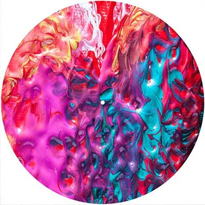 Desconocido Alfombrilla deslizante Alfombrilla antideslizante Fieltro para cualquier reproductor de discos giratorio de vinilo LP de 12", gr�fico personalizado Paint Mix 2 Desconocido Alfombrilla deslizante Alfombrilla antideslizante Fieltro para cualquier reproductor de discos giratorio de vinilo LP de 12", gr�fico personalizado Paint Mix 2