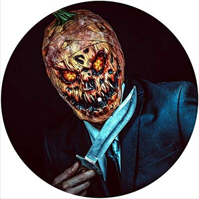 Desconocido Alfombrilla deslizante Alfombrilla antideslizante Fieltro para cualquier reproductor de discos giratorio de vinilo LP de 12", gr�fico personalizado Pumpkin Head Desconocido Alfombrilla deslizante Alfombrilla antideslizante Fieltro para cualquier reproductor de discos giratorio de vinilo LP de 12", gr�fico personalizado Pumpkin Head