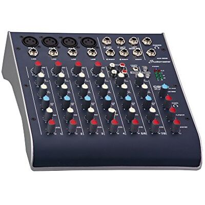 Studiomaster Mezclador compacto de 4 canales Studiomaster Mezclador compacto de 4 canales