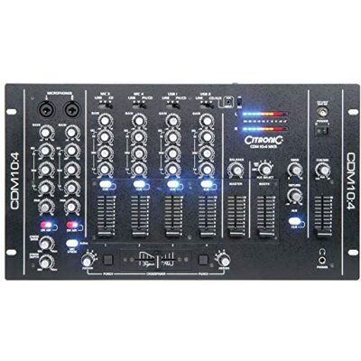 Citronic CDM10:4 Mezclador USB de 4 canales, Citronic CDM10:4 Mezclador USB de 4 canales,