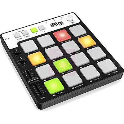 IK Multimedia 03-90050 iRig Pad-Controlador - Controlador para iPad/iPhone/Mac/PC IK Multimedia 03-90050 iRig Pad-Controlador - Controlador para iPad/iPhone/Mac/PC