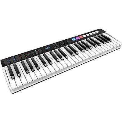 IK Multimedia IP-IRIG-KEYSIO49-IN Teclado maestro con interfaz de audio de alta definición integrada Negro/Blanco IK Multimedia IP-IRIG-KEYSIO49-IN Teclado maestro con interfaz de audio de alta definición integrada Negro/Blanco