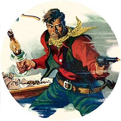 Desconocido Alfombrilla deslizante Alfombrilla antideslizante Fieltro para cualquier reproductor de discos giratorio de vinilo LP de 12", gr�fico personalizado Wild West 56 Desconocido Alfombrilla deslizante Alfombrilla antideslizante Fieltro para cualquier reproductor de discos giratorio de vinilo LP de 12", gr�fico personalizado Wild West 56
