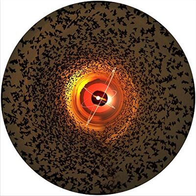 Desconocido Alfombrilla deslizante Alfombrilla antideslizante Fieltro para cualquier reproductor de discos giratorio de vinilo LP de 12", gr�fico personalizado Atomic Birds Desconocido Alfombrilla deslizante Alfombrilla antideslizante Fieltro para cualquier reproductor de discos giratorio de vinilo LP de 12", gr�fico personalizado Atomic Birds