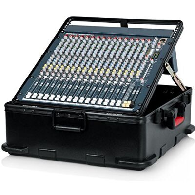 Gator Cases Maleta Moldeada para Mezcladoras de hasta 12U de Espacio en Rack con Cierre Aprobado por la TSA (GTSA-MIX12PU) Gator Cases Maleta Moldeada para Mezcladoras de hasta 12U de Espacio en Rack con Cierre Aprobado por la TSA (GTSA-MIX12PU)