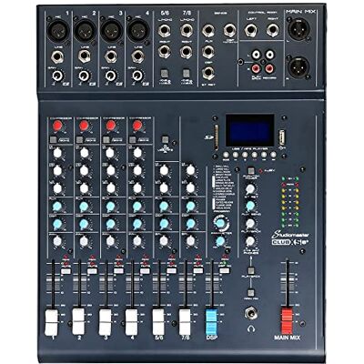 Studiomaster 6 CH 8 IN MIXER+FX FOOTSWITCH Studiomaster 6 CH 8 IN MIXER+FX FOOTSWITCH