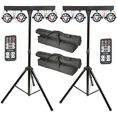 QTX 2 x LED PAR Bar System 151.556 QTX 2 x LED PAR Bar System 151.556