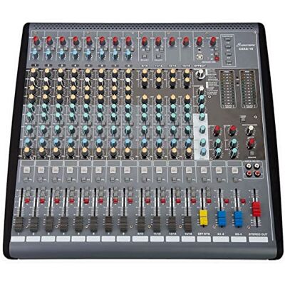 Studiomaster Mezclador compacto de 16 entradas Studiomaster Mezclador compacto de 16 entradas
