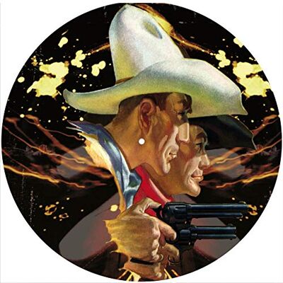 Desconocido Alfombrilla deslizante Alfombrilla antideslizante Fieltro para cualquier reproductor de discos giratorio de vinilo LP de 12", gr�fico personalizado Two Hired Guns 2 Desconocido Alfombrilla deslizante Alfombrilla antideslizante Fieltro para cualquier reproductor de discos giratorio de vinilo LP de 12", gr�fico personalizado Two Hired Guns 2