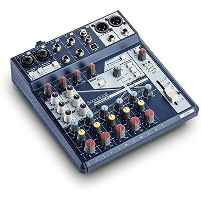 Soundcraft Consola de mezclas analógica de formato pequeño con E/S USB y efectos Lexicon Soundcraft Consola de mezclas analógica de formato pequeño con E/S USB y efectos Lexicon