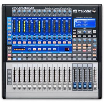 PreSonus StudioLive 16.0.2 USB - Mezclador digital y interfaz de audio PreSonus StudioLive 16.0.2 USB - Mezclador digital y interfaz de audio