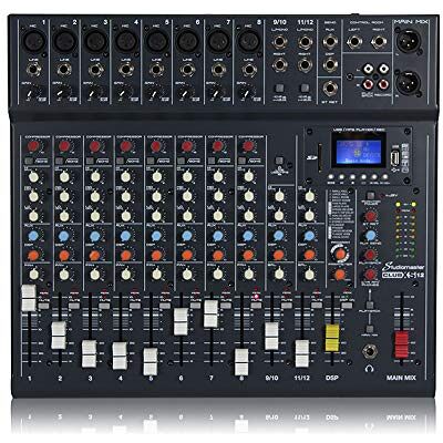 Studiomaster CLUB XS Mezclador de 8 canales, USB, DSP, reproductor de DJ Studiomaster CLUB XS Mezclador de 8 canales, USB, DSP, reproductor de DJ