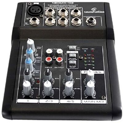 Soundsation Mezclador NEOMIX-102 1MIC+2STEREO Soundsation Mezclador NEOMIX-102 1MIC+2STEREO