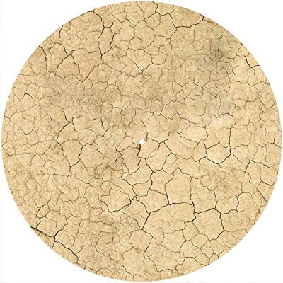 Desconocido Alfombrilla deslizante Alfombrilla antideslizante Fieltro para cualquier reproductor de discos giratorio de vinilo LP de 12", gr�fico personalizado Dry Dirt Desconocido Alfombrilla deslizante Alfombrilla antideslizante Fieltro para cualquier reproductor de discos giratorio de vinilo LP de 12", gr�fico personalizado Dry Dirt
