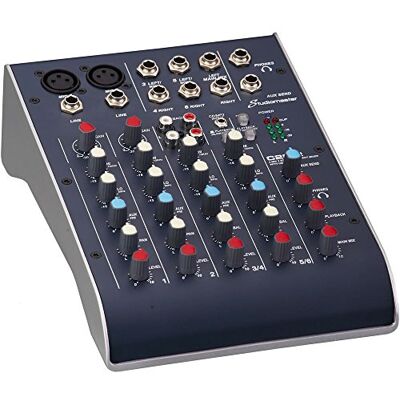 Studiomaster Mezclador USB compacto de 2 canales Studiomaster Mezclador USB compacto de 2 canales