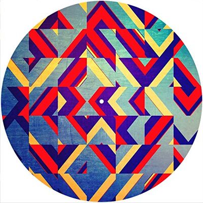 Desconocido Alfombrilla deslizante Alfombrilla antideslizante Fieltro para cualquier reproductor de discos giratorio de vinilo LP de 12", gr�fico personalizado Geometry 4 Desconocido Alfombrilla deslizante Alfombrilla antideslizante Fieltro para cualquier reproductor de discos giratorio de vinilo LP de 12", gr�fico personalizado Geometry 4