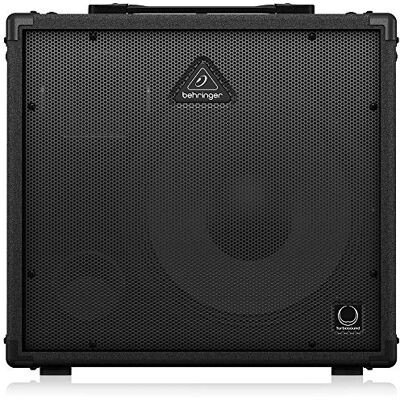 Behringer ULTRATONE Sistema PA de 600 vatios y 4 canales/amplificador de teclado con altavoz Turbosound original de 12", procesador Klark Teknik Multi-FX y detección de retroalimentación FBQ Behringer ULTRATONE Sistema PA de 600 vatios y 4 canales/amplificador de teclado con altavoz Turbosound original de 12", procesador Klark Teknik Multi-FX y detección de retroalimentación FBQ