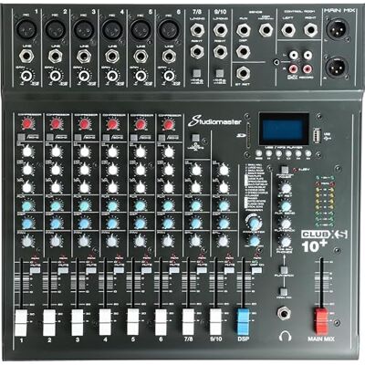 Studiomaster 8 CH 10 IN MIXER+FX FOOTSWITCH Studiomaster 8 CH 10 IN MIXER+FX FOOTSWITCH