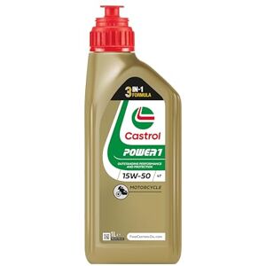 Castrol POWER1 4T 15W-50 Aceite de Moto 1L Castrol POWER1 4T 15W-50 Aceite de Moto 1L