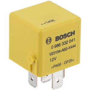 Bosch 0986332041 Relé - 12V 40A IP5K4 - -40°C a 85°C - Relé de 5 pines Bosch 0986332041 Relé - 12V 40A IP5K4 - -40°C a 85°C - Relé de 5 pines