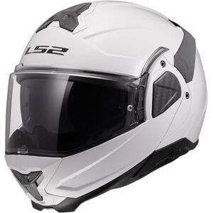 LS2 , Casco Moto Modular ADVANT II SOLID Gloss White, L LS2 , Casco Moto Modular ADVANT II SOLID Gloss White, L