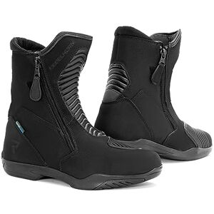 REBELHORN Rio Botas de Moto Hombre y Mujer Cuero PU Membrana Hipora Protectores de Tobillo Dos Cremalleras Largas Plantillas Antibacterianas Elementos Reflectantes REBELHORN Rio Botas de Moto Hombre y Mujer Cuero PU Membrana Hipora Protectores de Tobillo Dos Cremalleras Largas Plantillas Antibacterianas Elementos Reflectantes