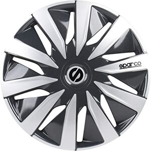 Sparco Tapacubos 14" pulgada Kit gris/plata Embelecedores De Rueda Juego de tapacubos Sparco Tapacubos 14" pulgada Kit gris/plata Embelecedores De Rueda Juego de tapacubos