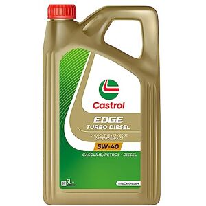 Castrol EDGE Turbo Diesel 5W-40 Aceite de Motor 5L Castrol EDGE Turbo Diesel 5W-40 Aceite de Motor 5L