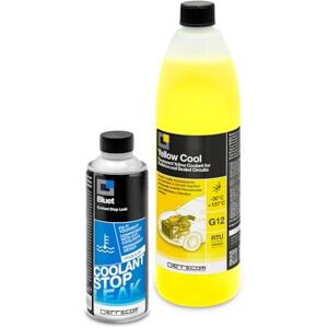 ERRECOM Kit Reparación y Recarga del Sistema Refrigeración Auto.Contiene Bluet Tapa Fugas Radiador(250ml)+Yellow Cool Líquido Refrigerante Amarillo-30°C/+107°C Listo para Usar anticongelante G12(1L) ERRECOM Kit Reparación y Recarga del Sistema Refrigeración Auto.Contiene Bluet Tapa Fugas Radiador(250ml)+Yellow Cool Líquido Refrigerante Amarillo-30°C/+107°C Listo para Usar anticongelante G12(1L)
