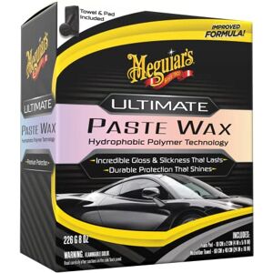 Meguiar's Ultimate Paste Wax 226gr. Cera sintética en pasta de alto brillo. Meguiar's Ultimate Paste Wax 226gr. Cera sintética en pasta de alto brillo.