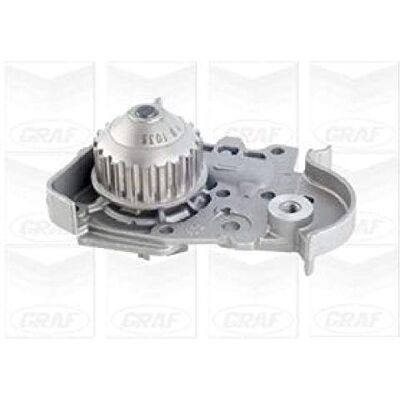 GRAF PA1035 Bomba de agua - Impeller 60mm, Acero, Correa dentada GRAF PA1035 Bomba de agua - Impeller 60mm, Acero, Correa dentada
