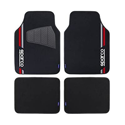 Sparco Alfombra MOQUETA Corsa ROJA Sparco Alfombra MOQUETA Corsa ROJA