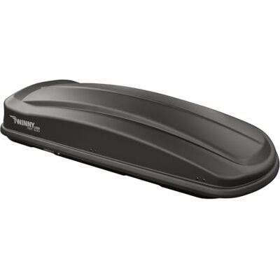 AUTOSTYLE - Twinnyload - 530L - Matte-Anthracite - Roof cargo box AUTOSTYLE - Twinnyload - 530L - Matte-Anthracite - Roof cargo box