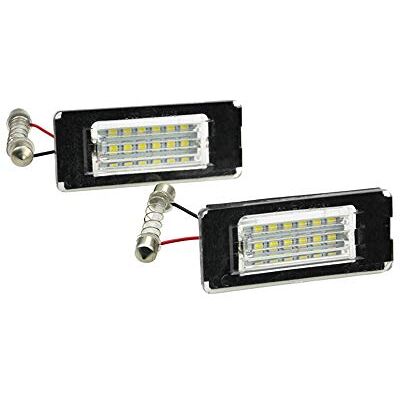AUTOSTYLE Luces LED para Placa de Matrícula Mini Cooper - A medida - Luces de matrícula AUTOSTYLE Luces LED para Placa de Matrícula Mini Cooper - A medida - Luces de matrícula