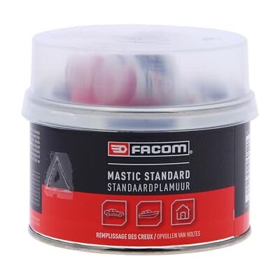 Facom Masilla poliéster estándar 500 G, Gris Claro Facom Masilla poliéster estándar 500 G, Gris Claro